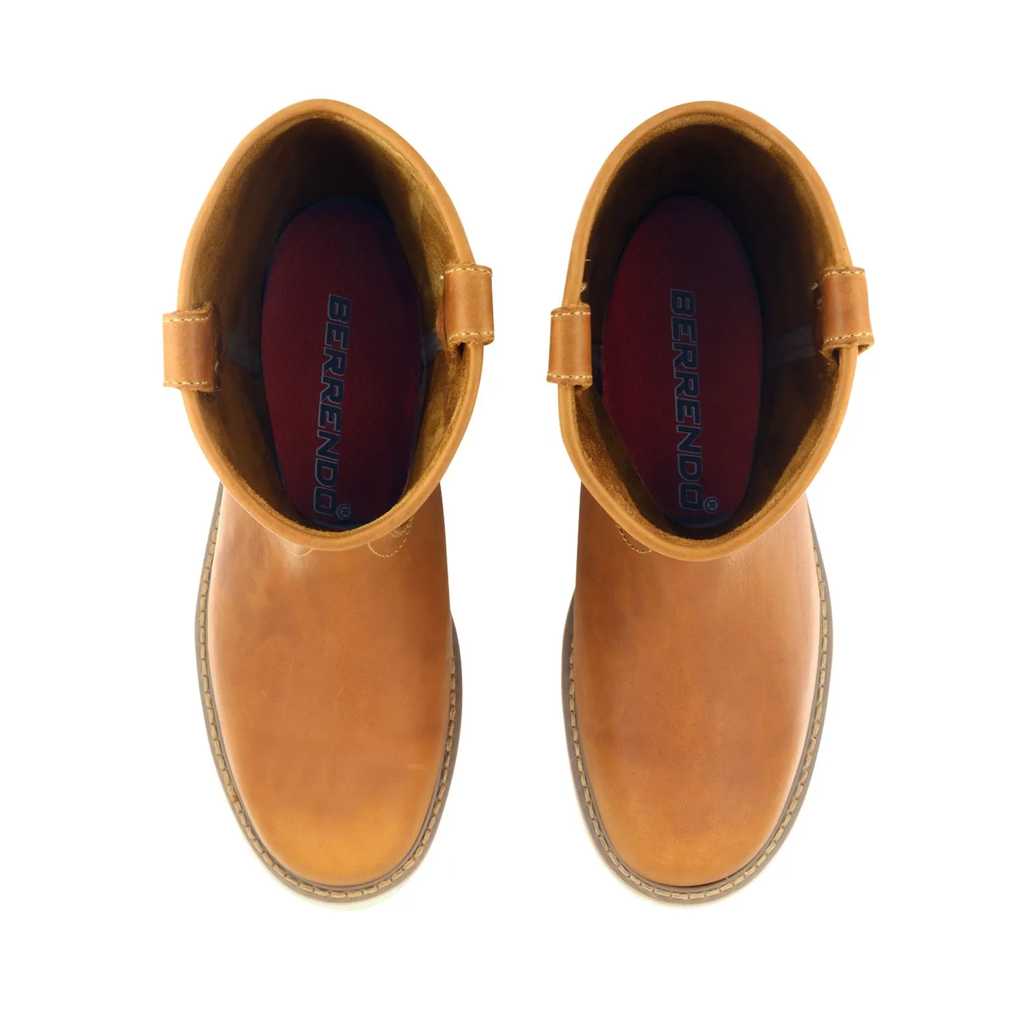 Venttek Work Boots 10" Wellington Soft Toe Work Boots for Men and Safety Footwear and Electrical Hazard Rated