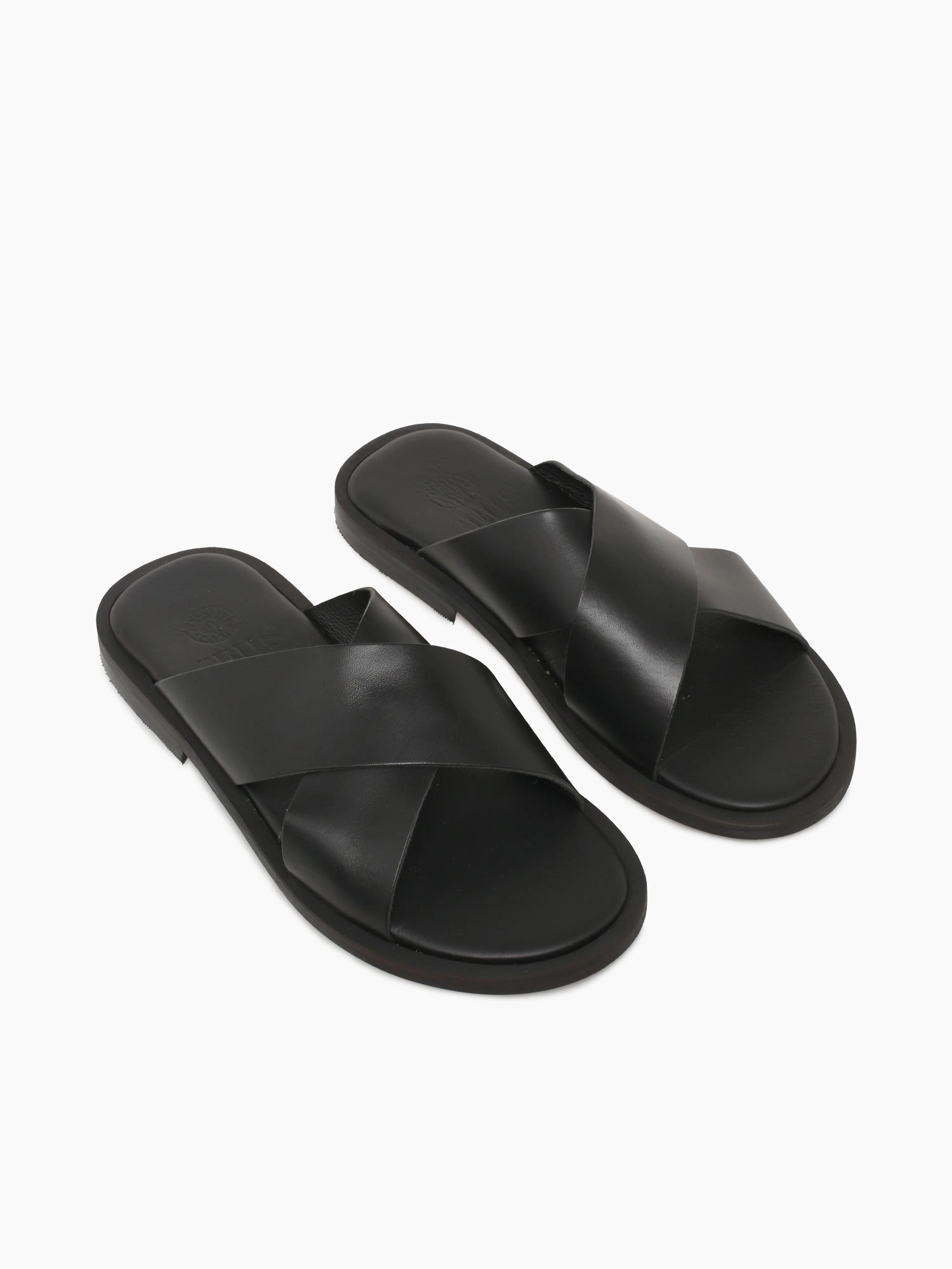 1730 Nero Vacchetta Nappa Sandals Travel Agent