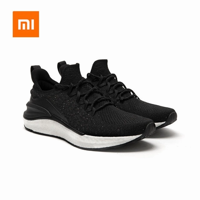 2020 Newest Xiaomi Mi Mijia Shoes 4 Men Running Sport Sneakers FREE FORCE Midsole Update Rubber Outsole Overall Machine Washable Best Asics Shoes For Running 2017