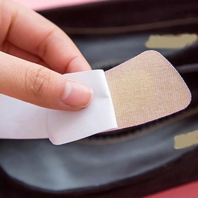 2pcs Practical Sticky Fabric Heel Inserts/ Insoles Pads Cushion Asics Smart Running Shoes