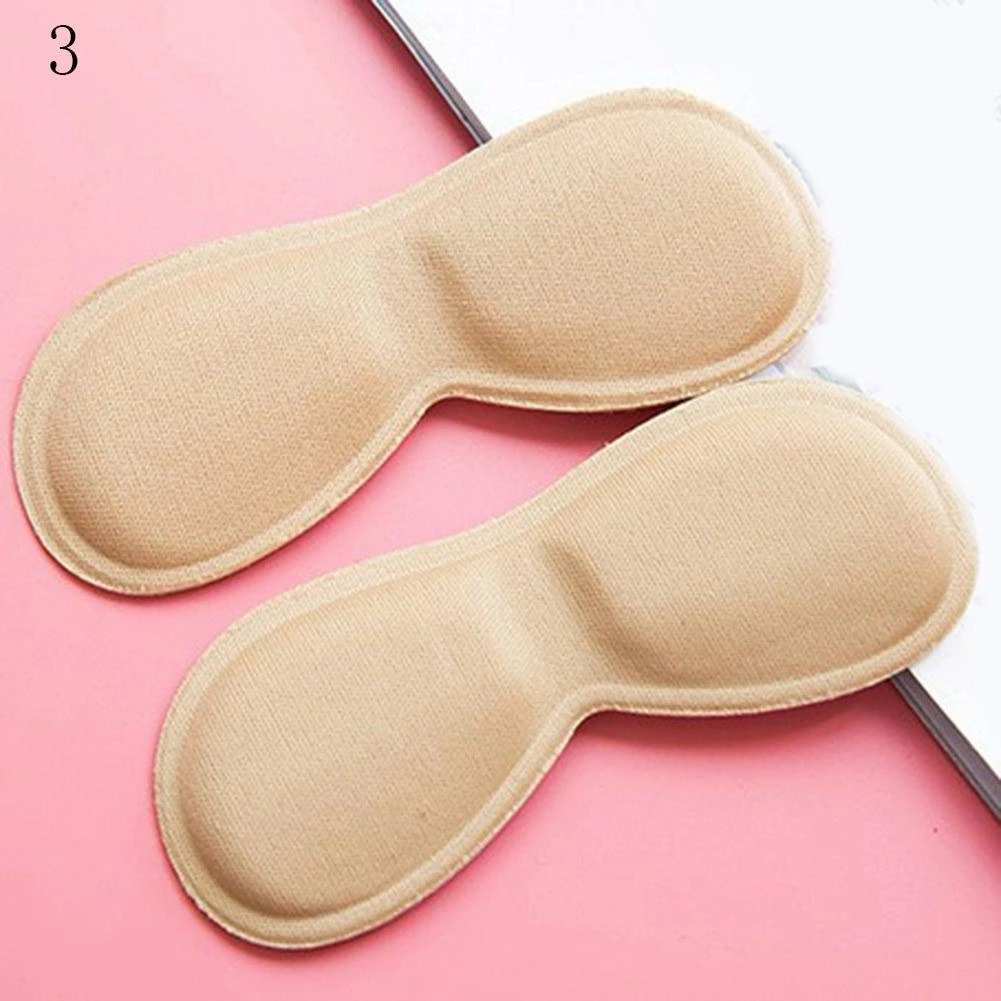 2pcs Practical Sticky Fabric Heel Inserts/ Insoles Pads Cushion Asics Running Shoes Novablast 3