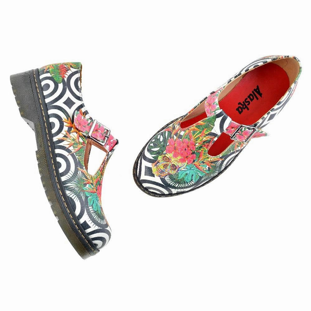 Gloss Finish Oxford Shoes WAMX103