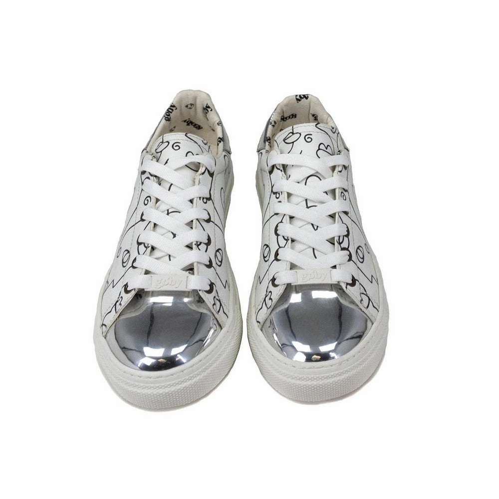 Heart Glow Beach Fun Sneaker Shoes GOB218