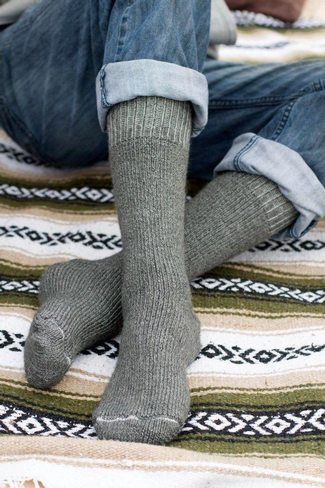 "Superwarm" Heavy Extreme Alpaca Socks Dr Scholl's Hiking Boots