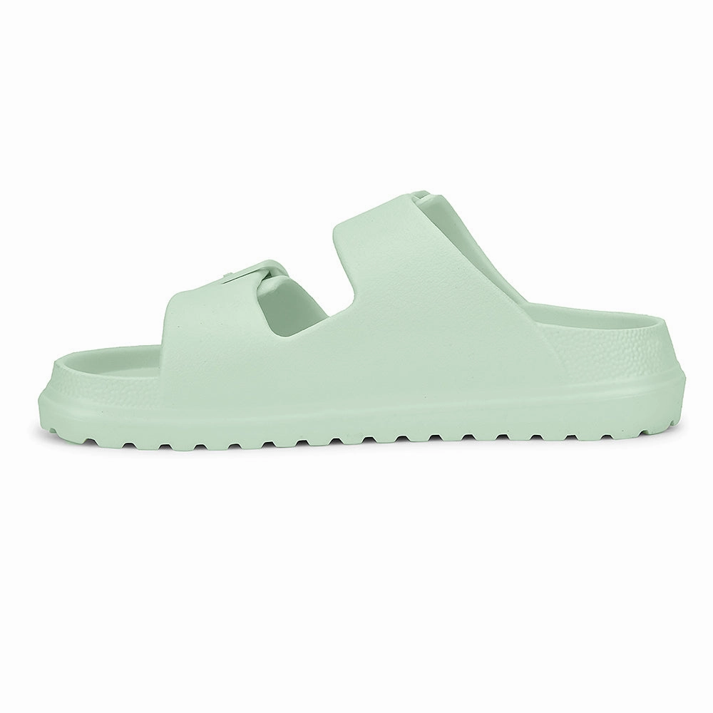 Ariana Grande Shoes A-HA Light Green Casual Flat Sandal For Women EASYPRO By Liberty