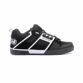 Cliff Jog Follow Step DVS F0000323010 COMANCHE 2.0  MN'S (Medium) Black/Gum Leather Skate Shoes