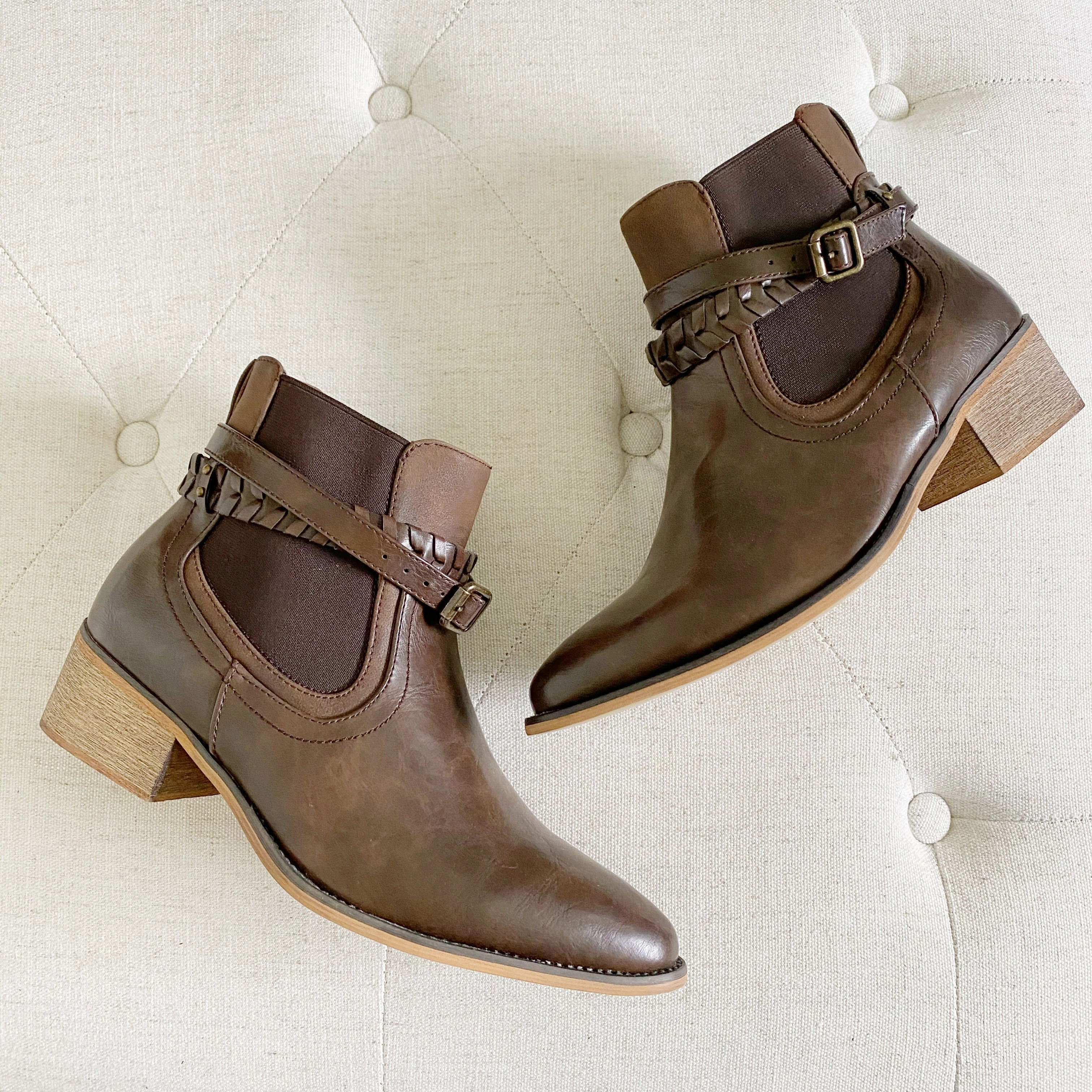 Twisted X Harper Braided Wester Booties 7 New Adidas Gym Shoes