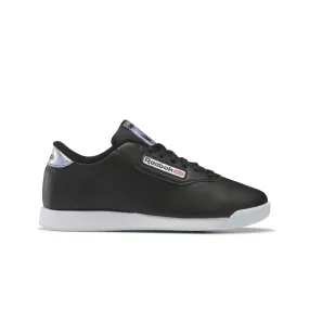Frost Step Bright Accents REEBOK HP9022 PRINCESS WMN'S (Medium) Black/White/Blue Synthetic Lifestyle Shoes