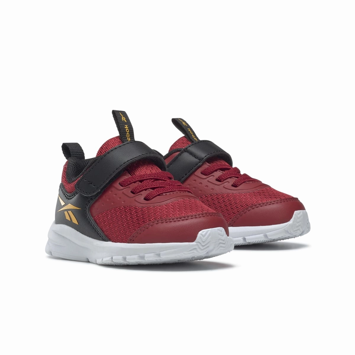 Responsive ride REEBOK GW1250 RUSH RUNNER 4.0 TD INF'S (Medium) Red/Gold/Black Synthetic & Textile Running Shoes