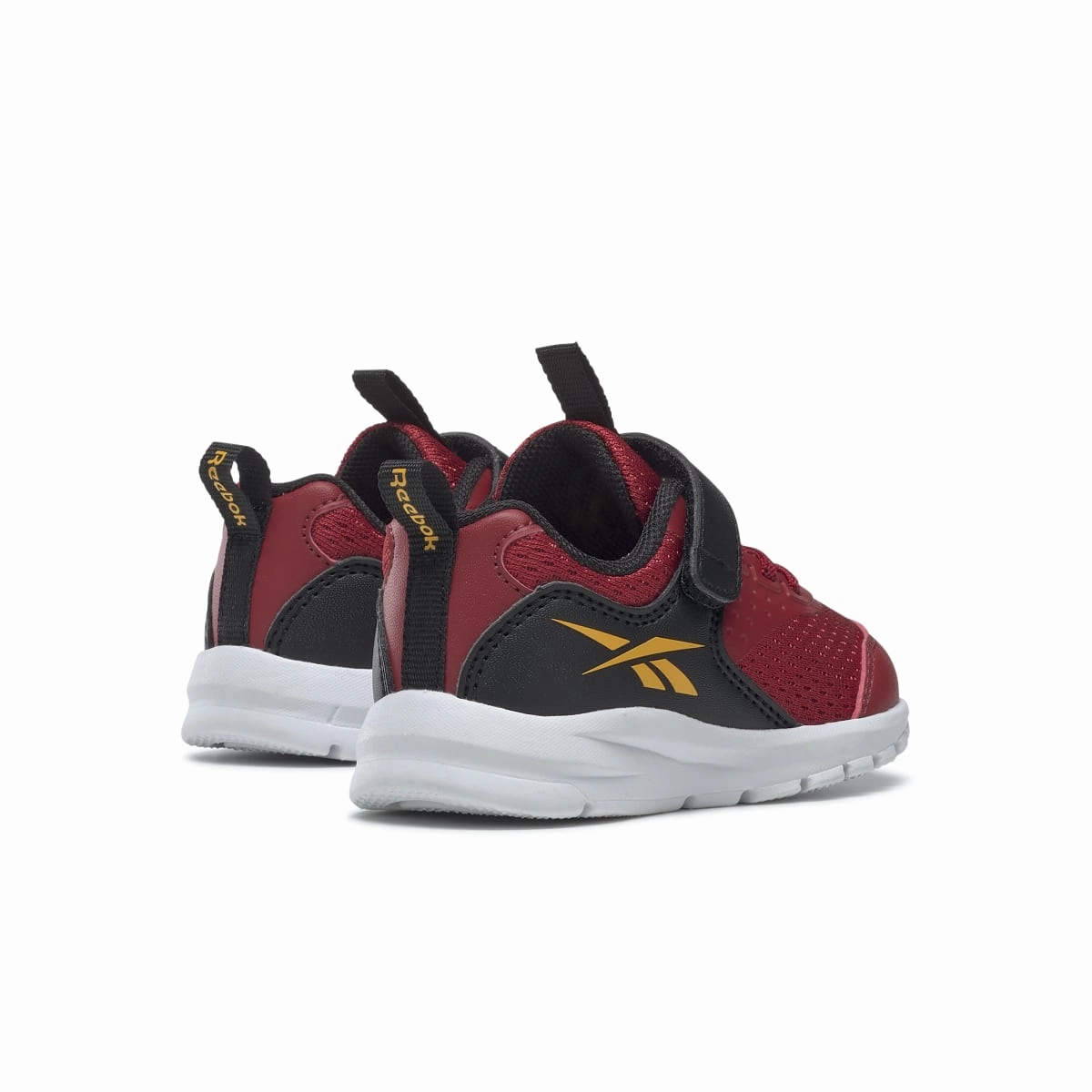 REEBOK GW1250 RUSH RUNNER 4.0 TD INF'S (Medium) Red/Gold/Black Synthetic & Textile Running Shoes Active Lifestyle