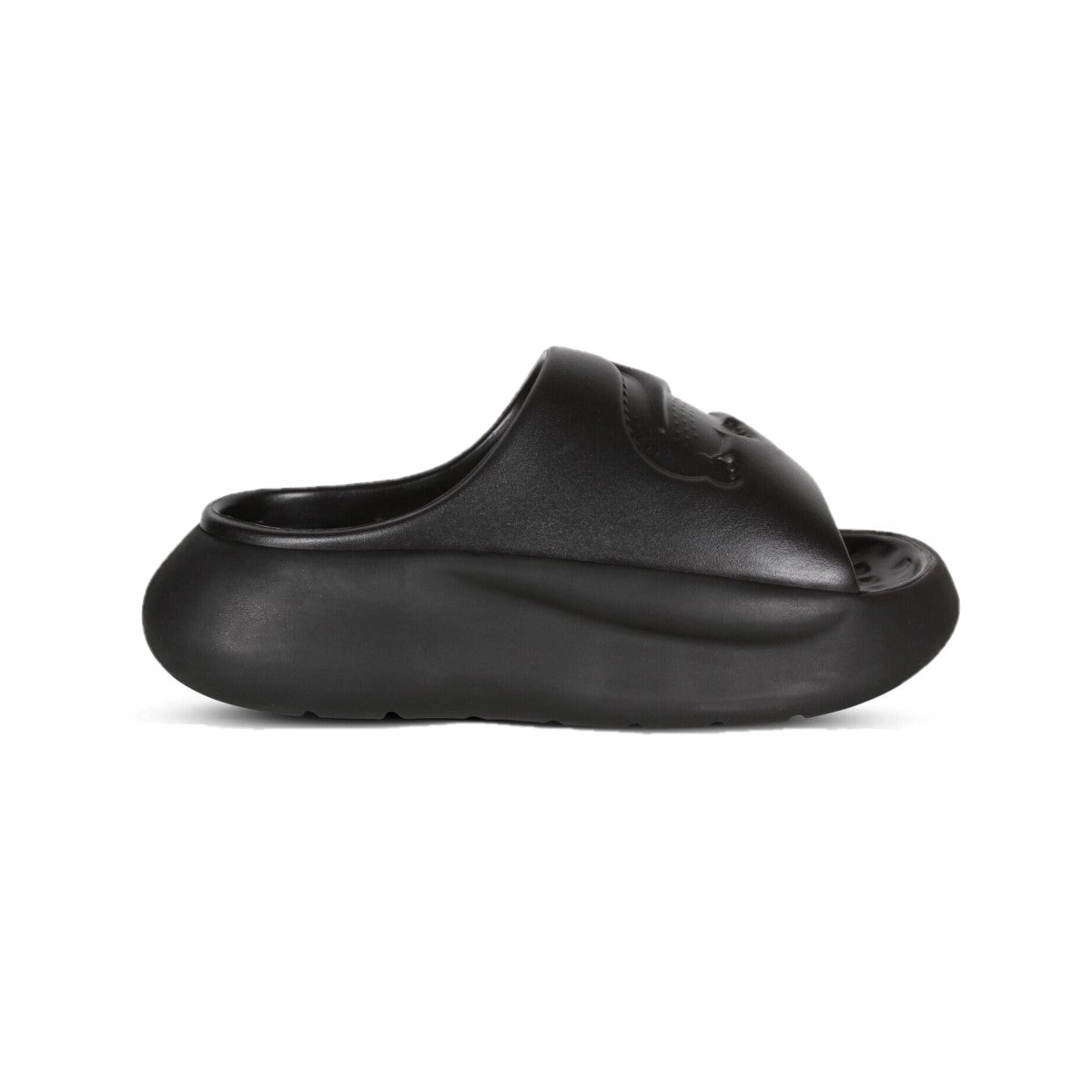 LACOSTE 7-45CMA000402H CROCO 3.0 MN'S (Medium) Black/Black Synthetic Sandals Speed Walk Easy Wear