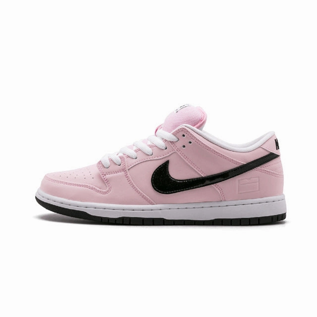 Nike Dunk SB Elite Pink Box Breathable Women's Skateboarding Shoes Coffee Walk