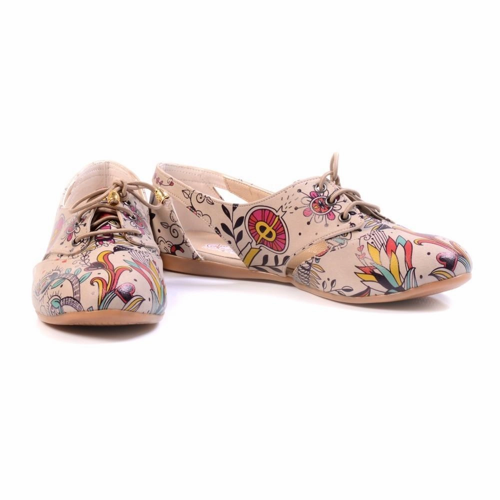 Fashion Edge Secure Pattern Ballerinas Shoes YAB101