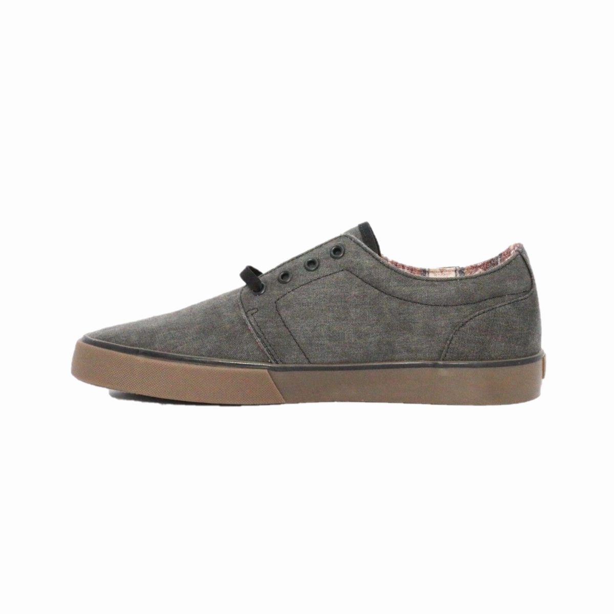 Comfort Tech CIRCA 100004-CBK DRIFTER MN'S (Medium) Charcoal/Black Canvas Skate Shoes