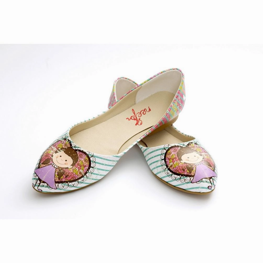 Pack Safe Cute Girl Ballerinas Shoes NSS357