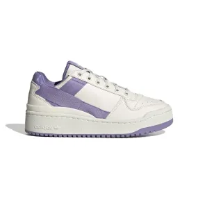 Festival Ready Wild Jog ADIDAS GX4617 FORUM BOLD WMN'S (Medium) White/White/Lilac Synthetic Lifestyle Shoes