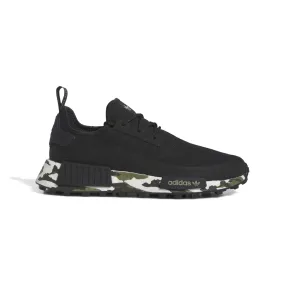 ADIDAS IE0521 NMD_R1 TR MN'S (Medium) Black/Black/Silver Textile Running Shoes Cool Design Modern Wear