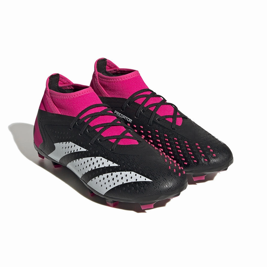 adidas - Kids' (Junior) Predator Accuracy.1 Firm Ground Soccer Cleats (GW4614) Soccer Cleats Turf Vs Grass