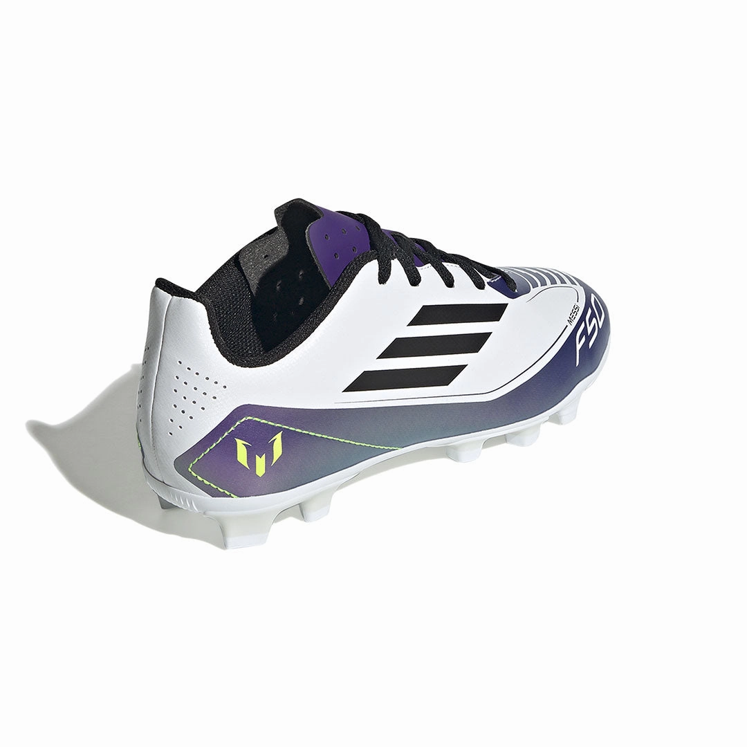 Soccer Cleats Stores adidas - Kids' (Preschool & Junior) F50 Club Messi Multi Ground Soccer Cleats (IE9088)