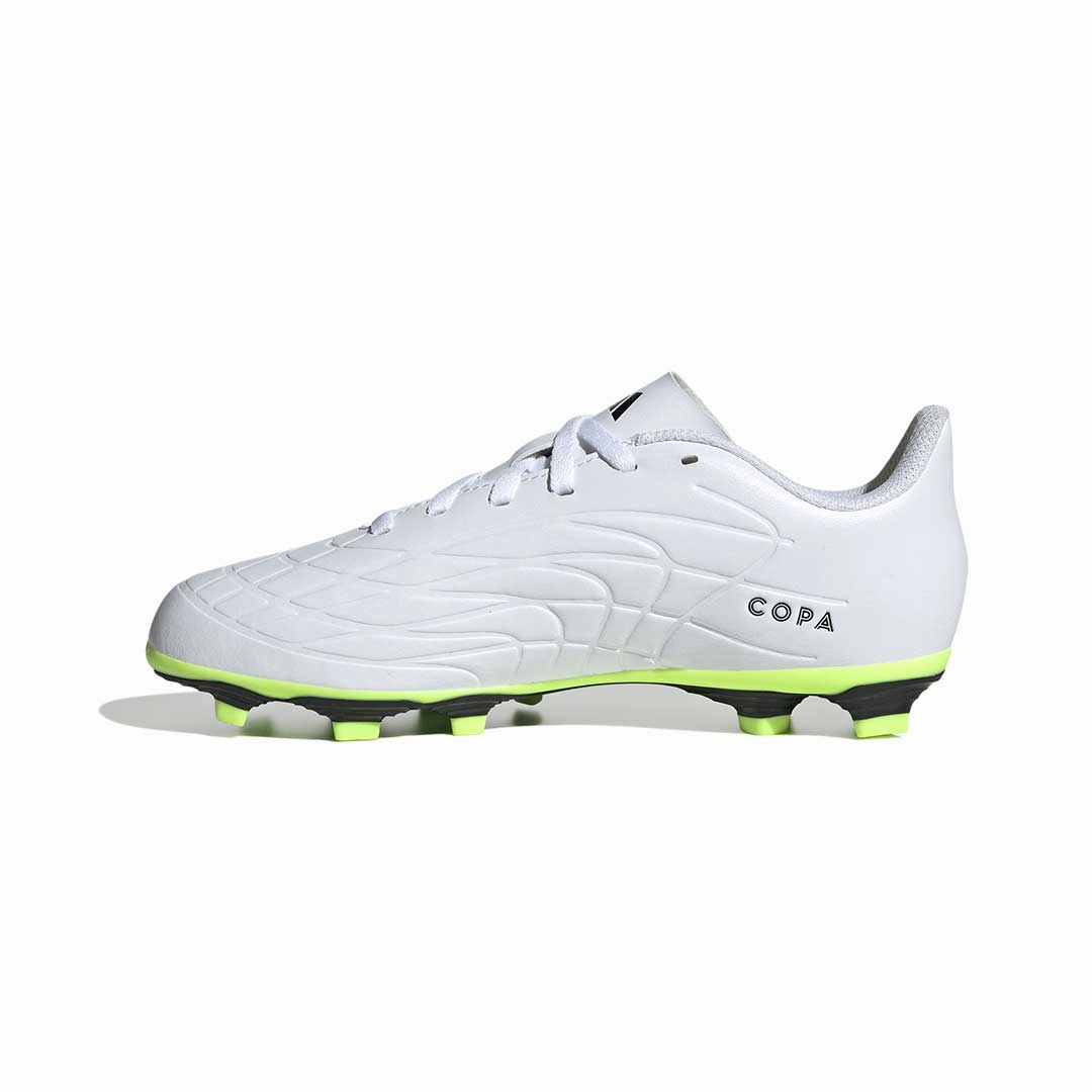 adidas - Kids' (Preschool) Copa Pure II.4 Flexible Ground Soccer Cleats (GZ2551) Large Soccer Cleats