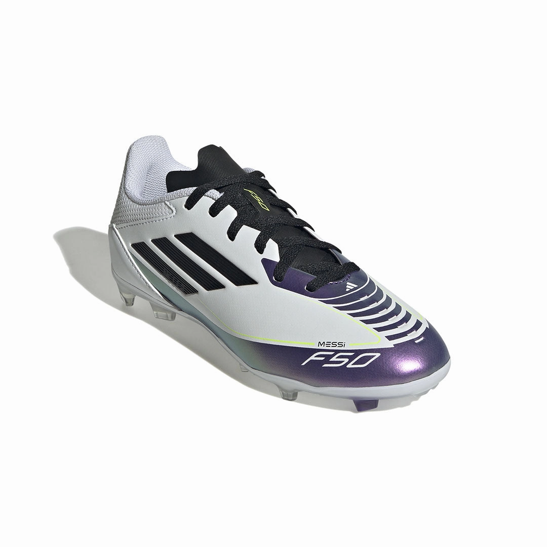 adidas - Kids' (Preschool) F50 League Messi Firm/Multi Ground Soccer Cleats (IE9089) Soccer Cleats High Top