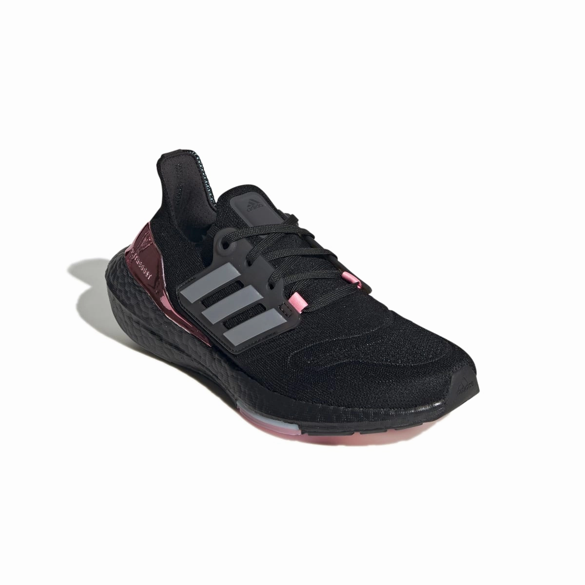 consumer - preferred ADIDAS GX5928 ULTRABOOST 22 WMN'S (Medium) Black/Silver/Pink Primeknit Running Shoes