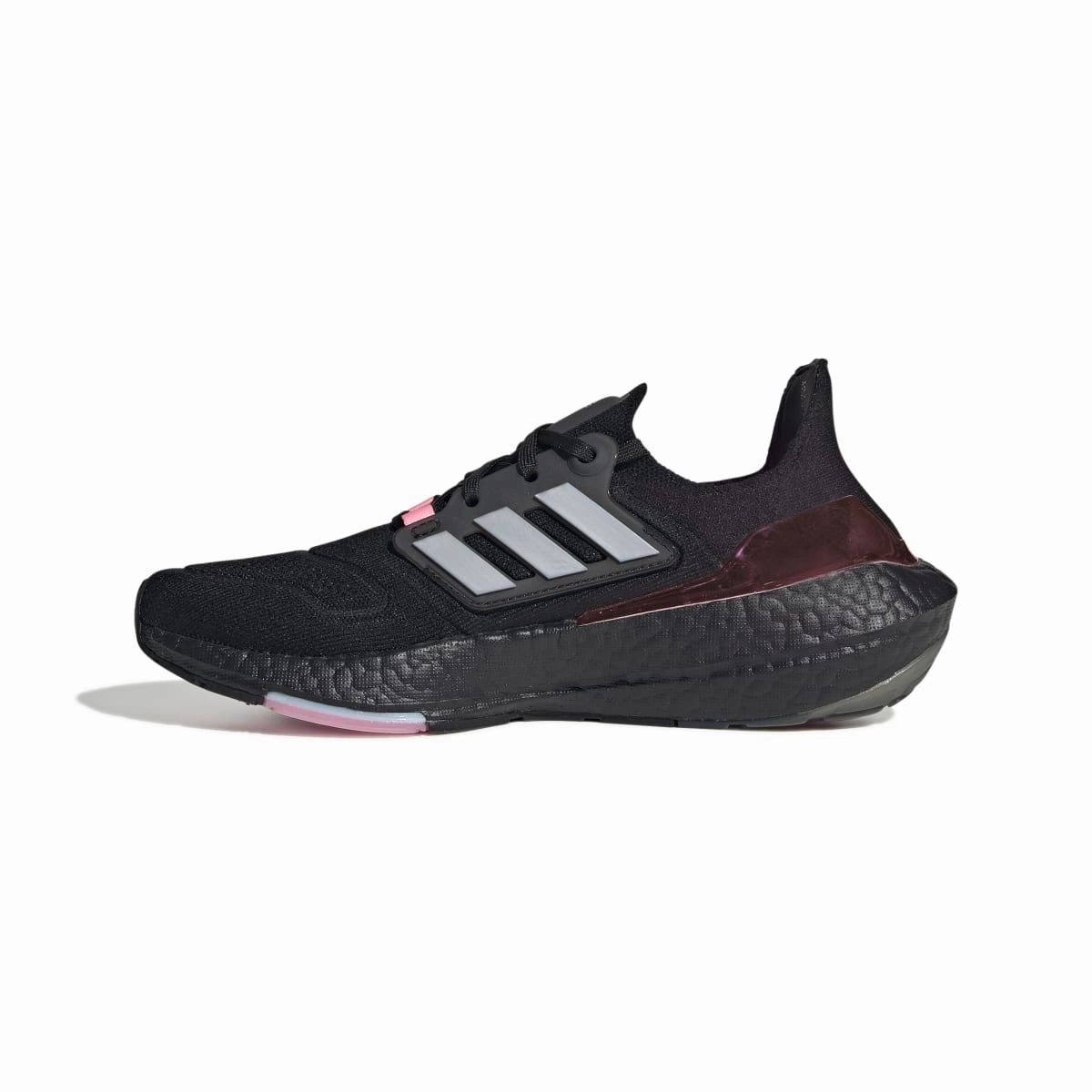 ADIDAS GX5928 ULTRABOOST 22 WMN'S (Medium) Black/Silver/Pink Primeknit Running Shoes Fresh Comfort Break Step