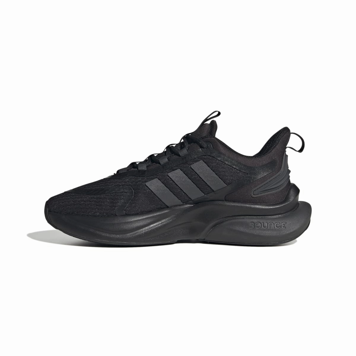 ADIDAS HP6149 ALPHABOUNCE  WMN'S (Medium) Black/Carbon/Gold Mesh Running Shoes running for relaxation shoes running in a field shoes