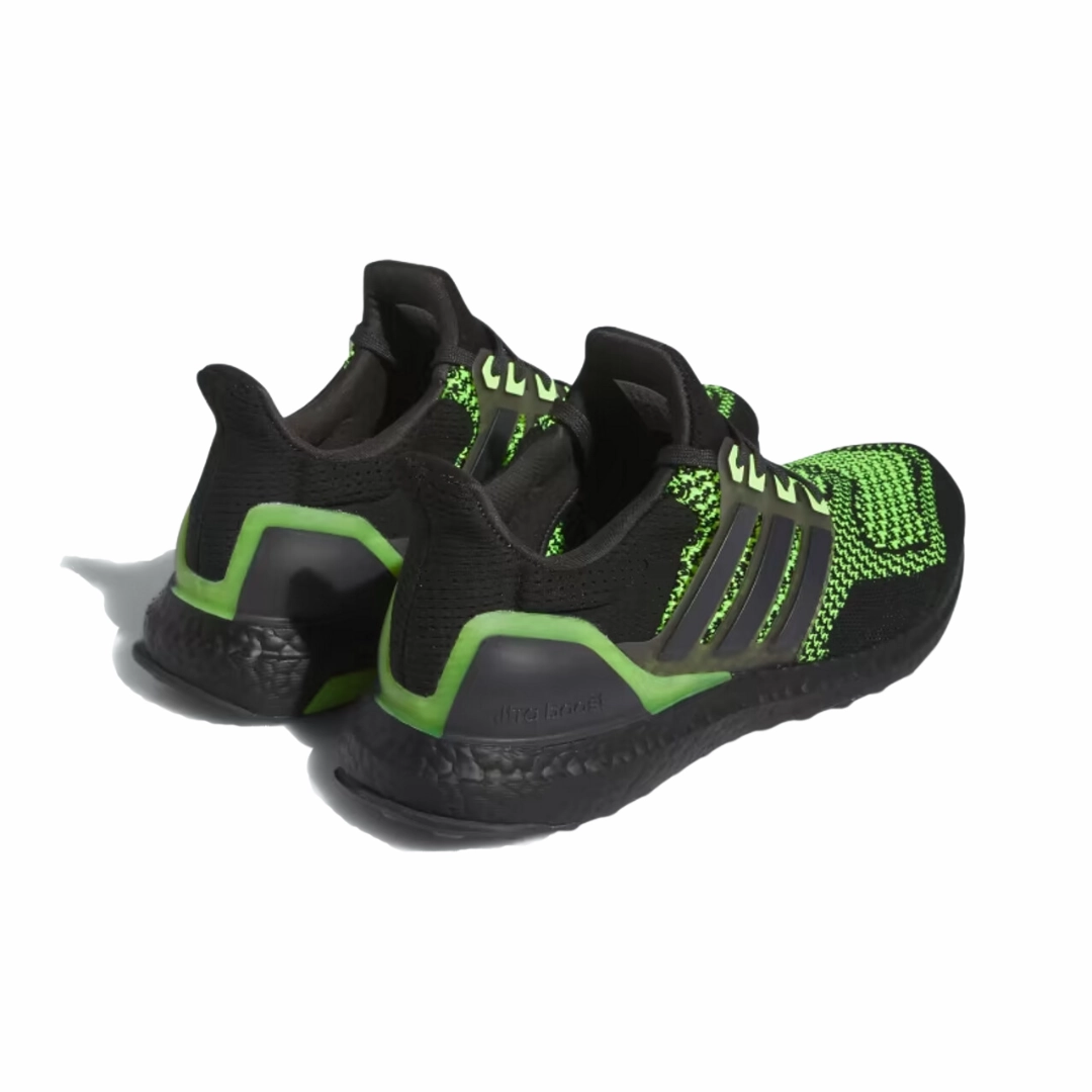 Free Move ADIDAS ID9682 ULTRABOOST 1.0 MN'S (Medium) Black/Carbon/Lemon PrimeKnit Textile Running Shoes