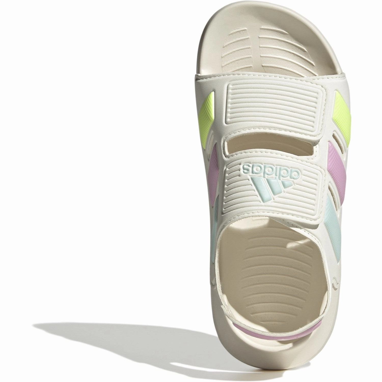 70s Platform Sandals adidas Originals Off White/Bliss Lilac/Halo Mint Altaswim 2.0 C Sandal