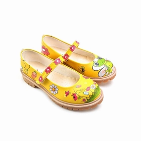 Sky Light Adjustable Straps Ballerinas Shoes KTB112