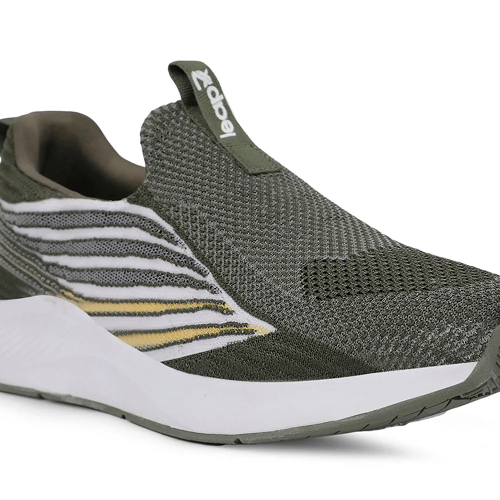 Leap7x Sports Olive Green Walking Shoes For Mens ROBIN-E By Liberty Cross Training Shoes Vs Crossfit Shoes