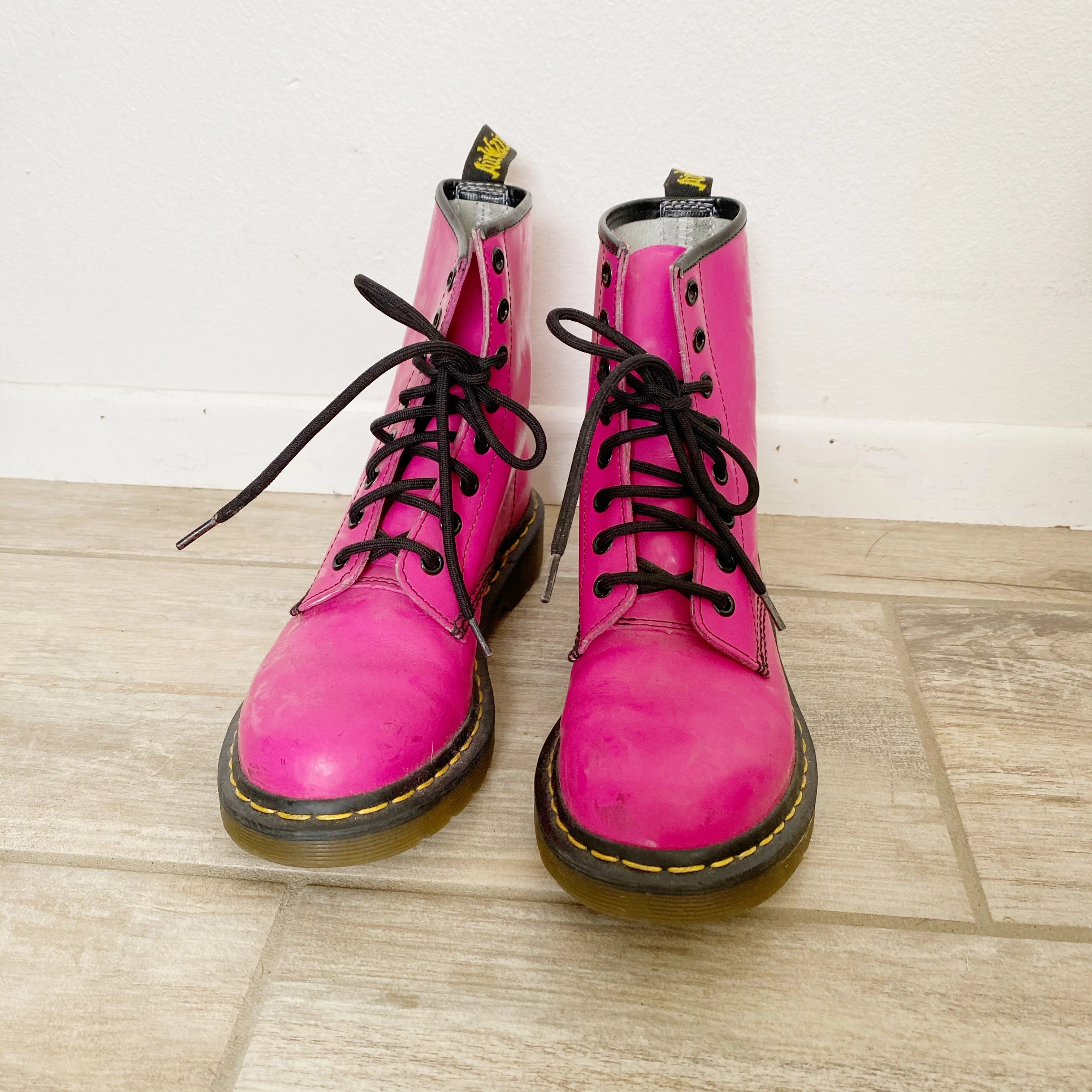 Adidas Spiked Golf Shoes Dr. Martens Air Witz Luana Combat Boots size 7