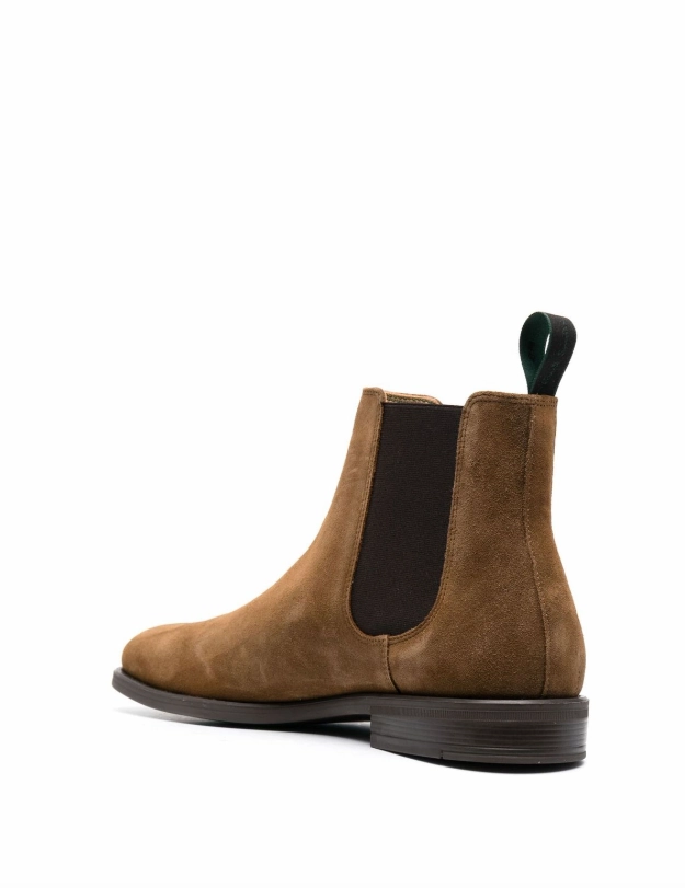 Best Wedge Sole Work Boots PS Paul Smith Cedric almond-toe Chelsea boots