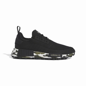 ADIDAS IE0521 NMD_R1 TR MN'S (Medium) Black/Black/Silver Textile Running Shoes Supportive structure Joy Mood