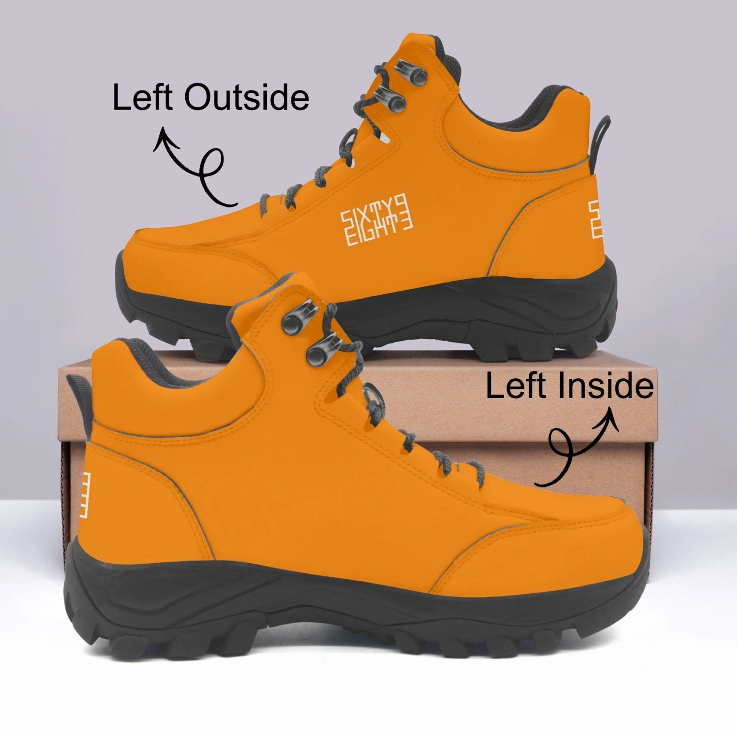 Adidas Torsion Tennis Shoes Sixty Eight 93 Logo White Orange High Top Boots