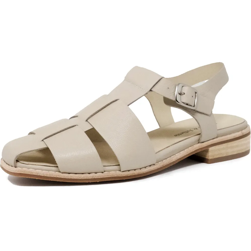 Simple Slip Relaxed Open Toe Shoes Agotary