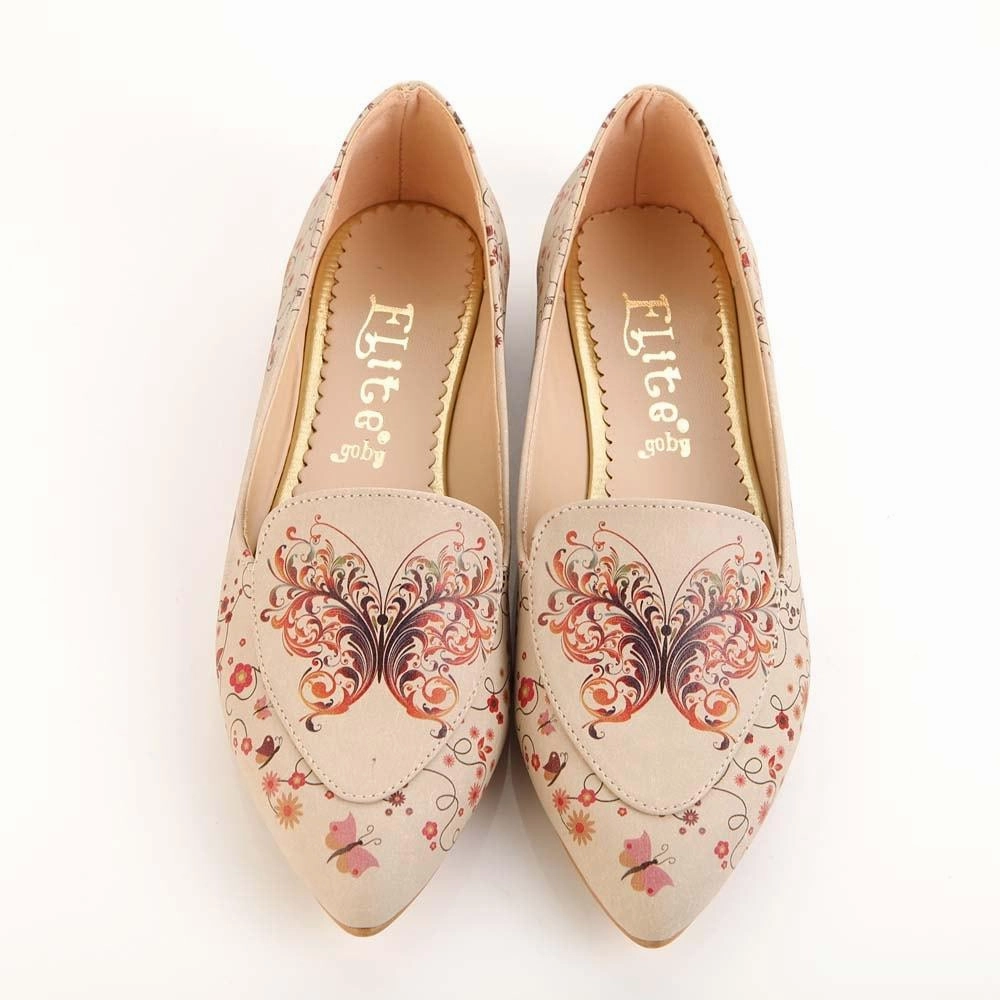 Comfort footbed Butterfly Ballerinas Shoes OMR7207