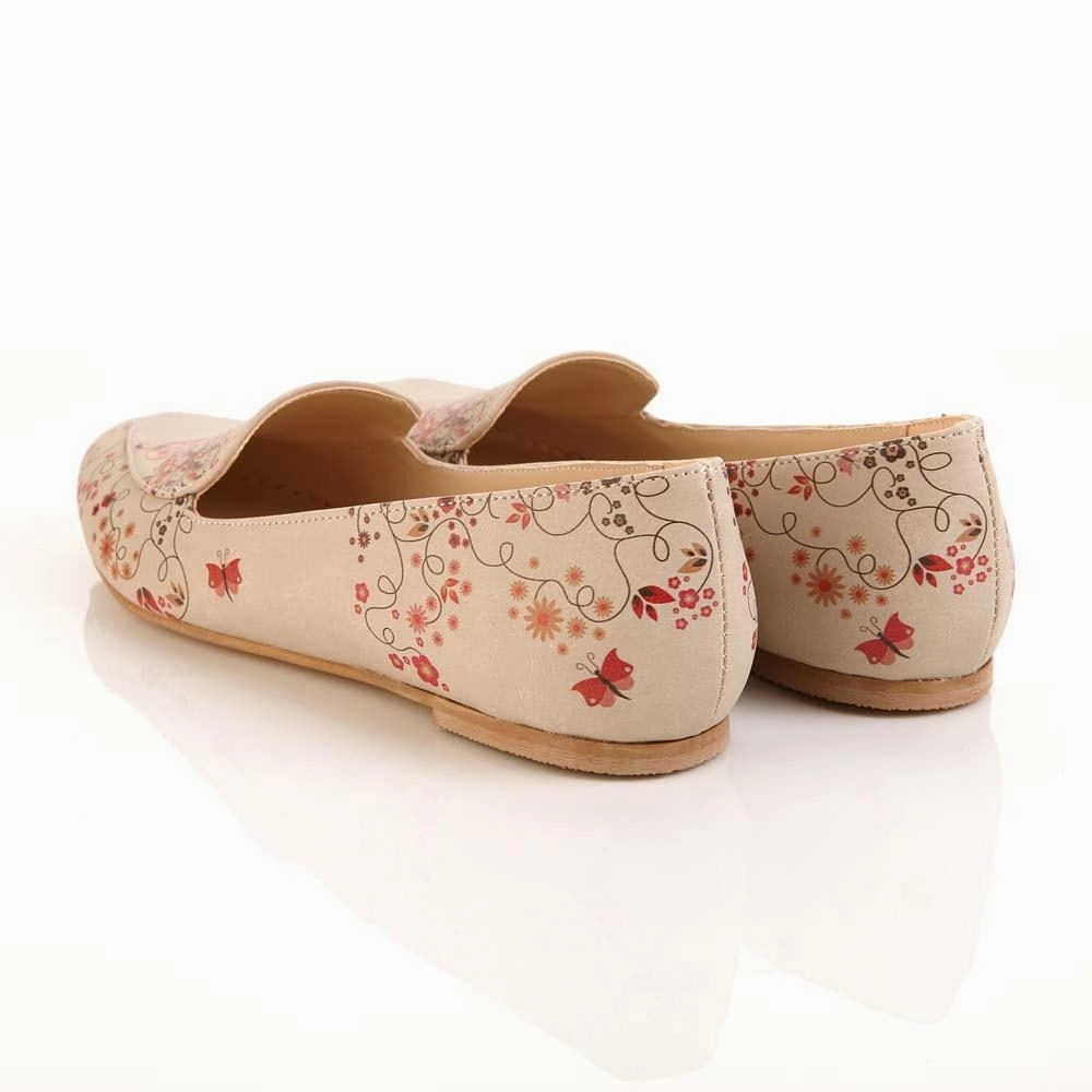 Butterfly Ballerinas Shoes OMR7207 French Soft Easy Flow