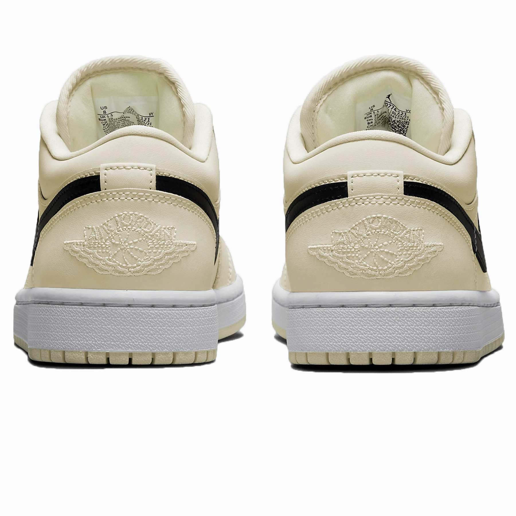 Air Jordan 1 Low WMNS 'Coconut Milk' Asics Limited Edition Running Shoes
