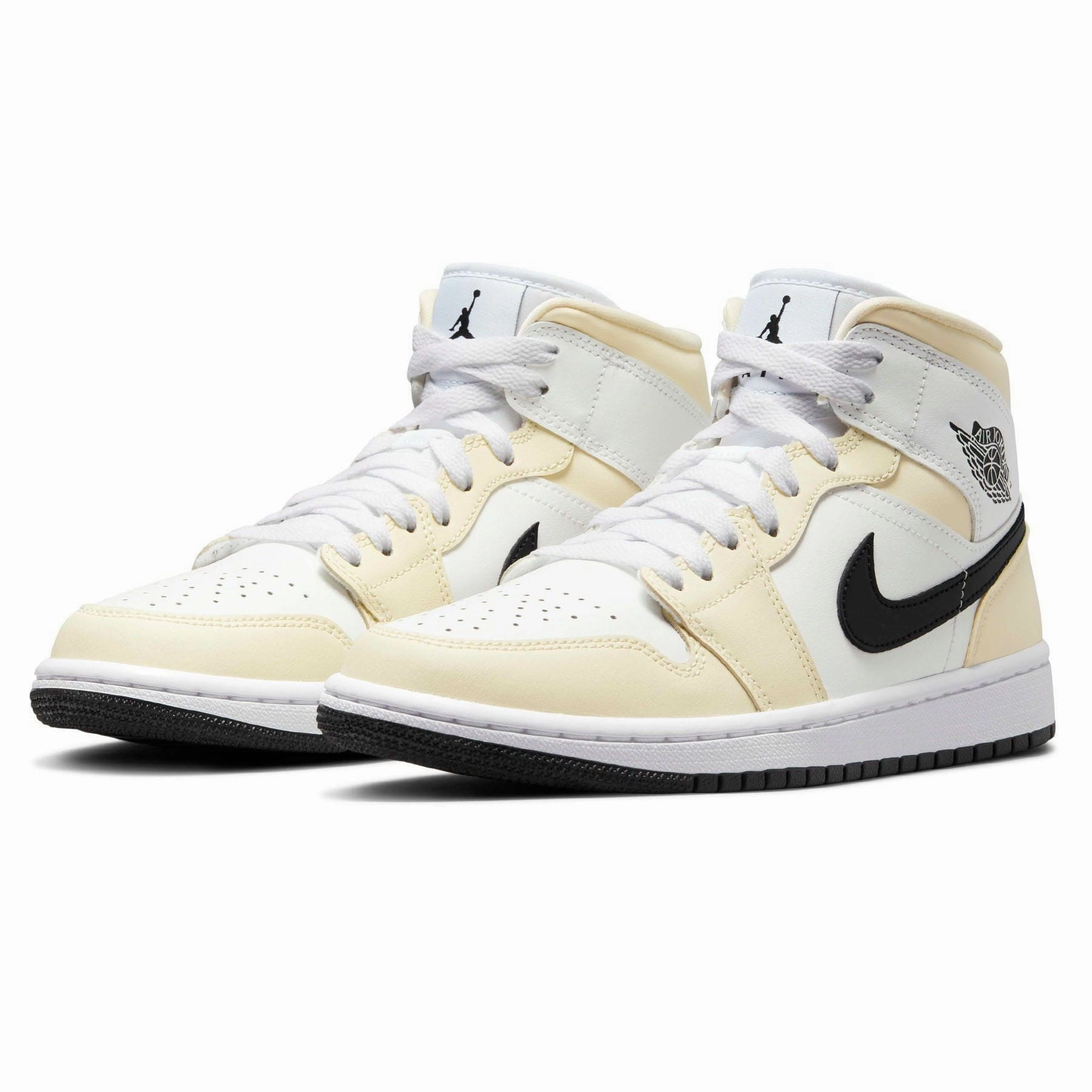 Air Jordan 1 Mid WMNS 'Coconut Milk' Asic Court Shoes