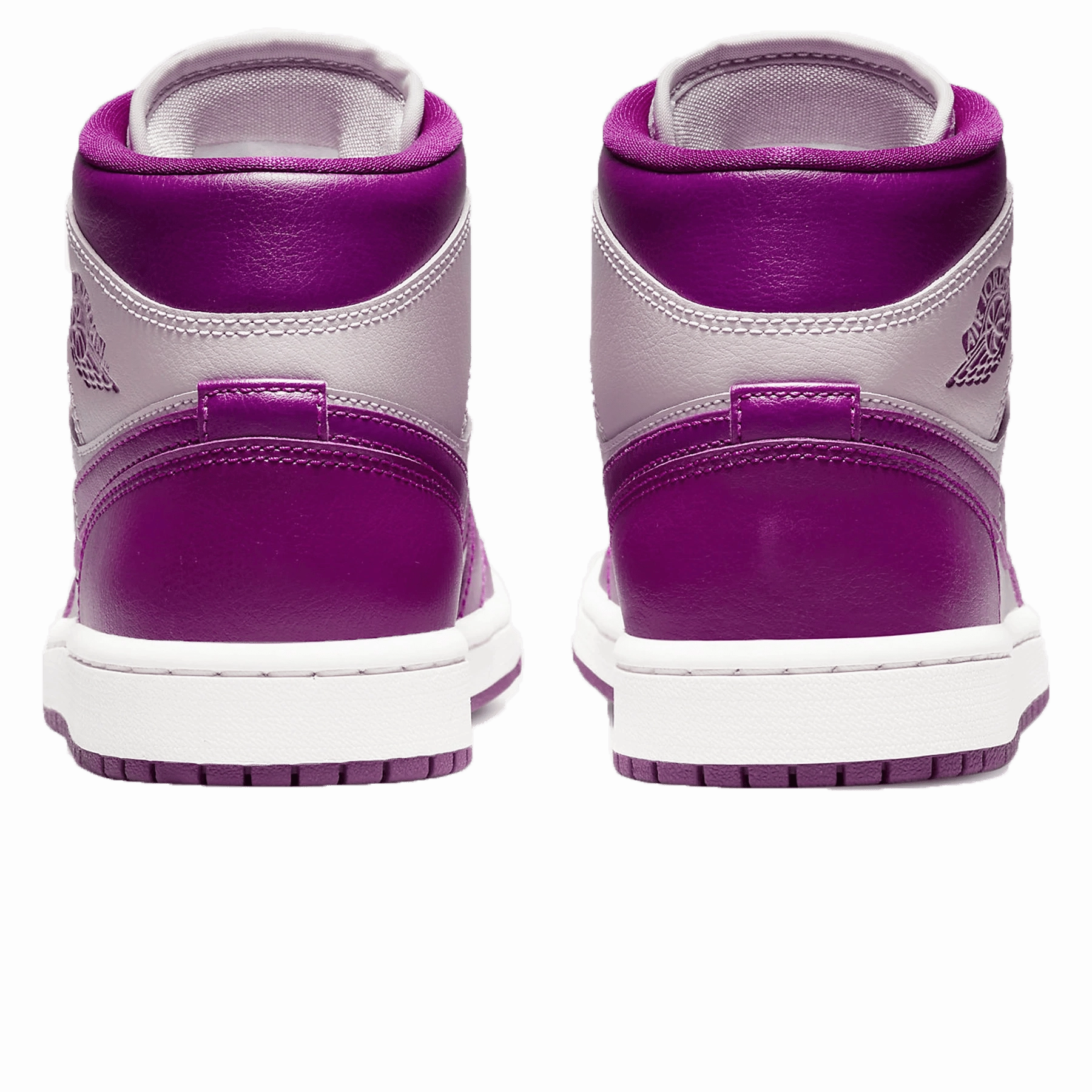 Air Jordan 1 Mid WMNS 'Magenta' Asics Jb Elite V2.0 Wrestling Shoe