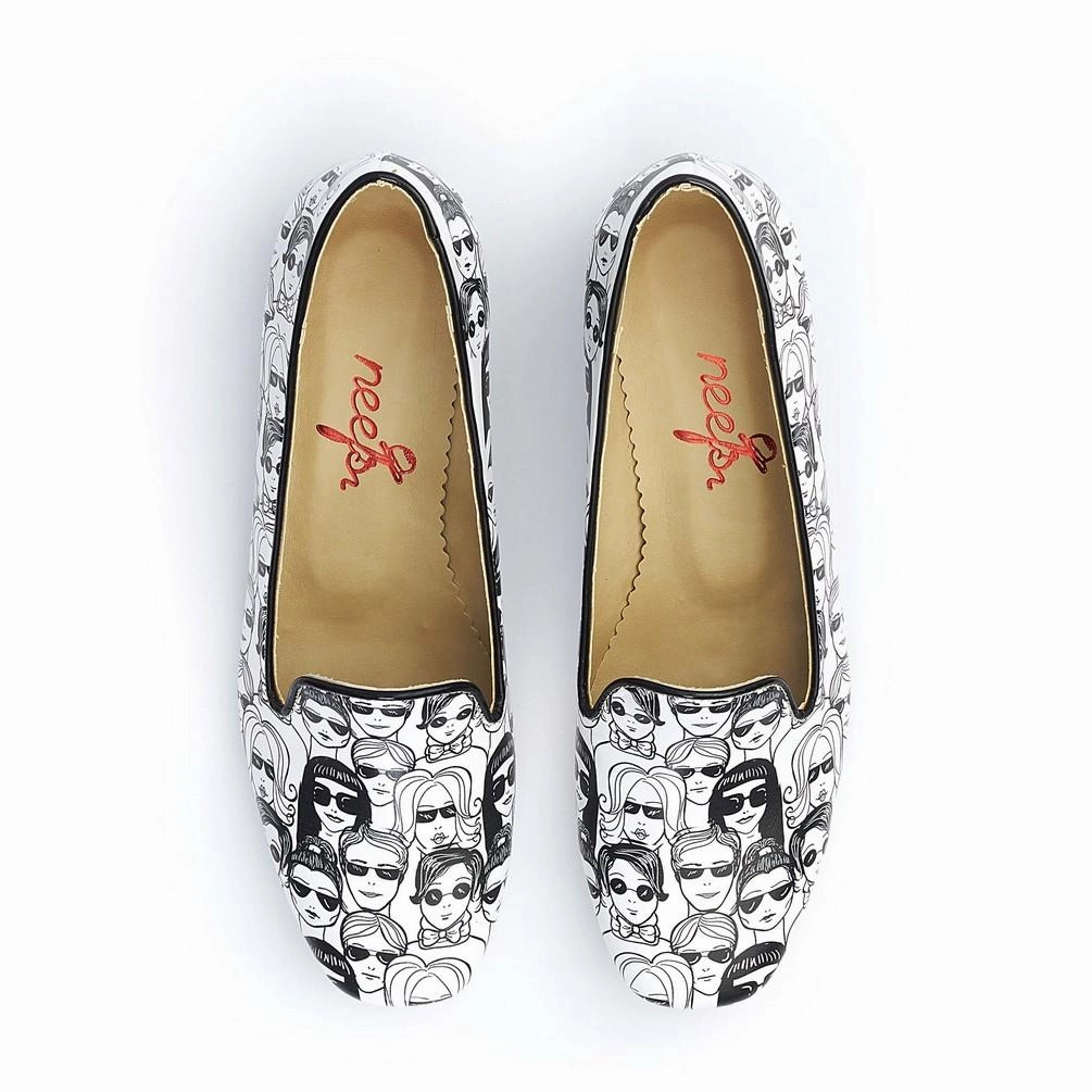 Secure Face To Face Career Heel Shoes BYZ208