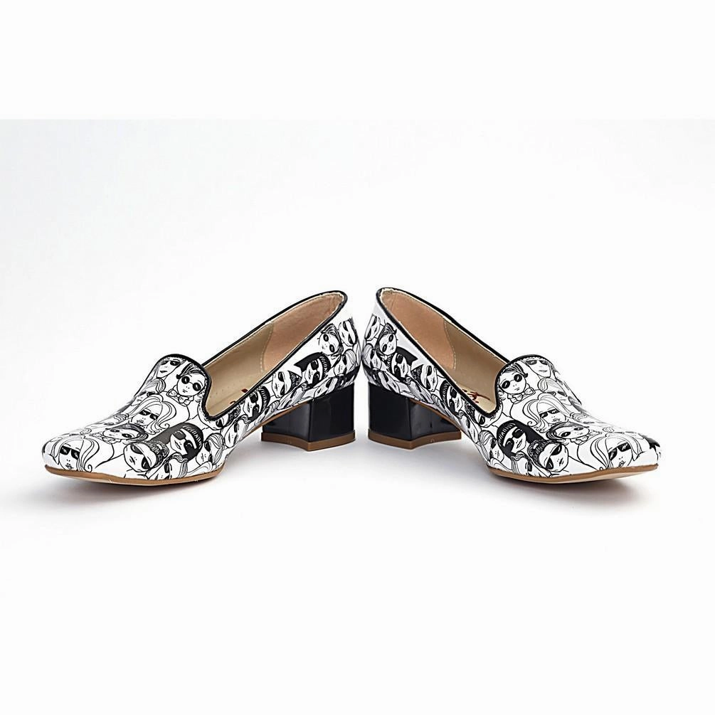 Face To Face Career Heel Shoes BYZ208 Icon Walk