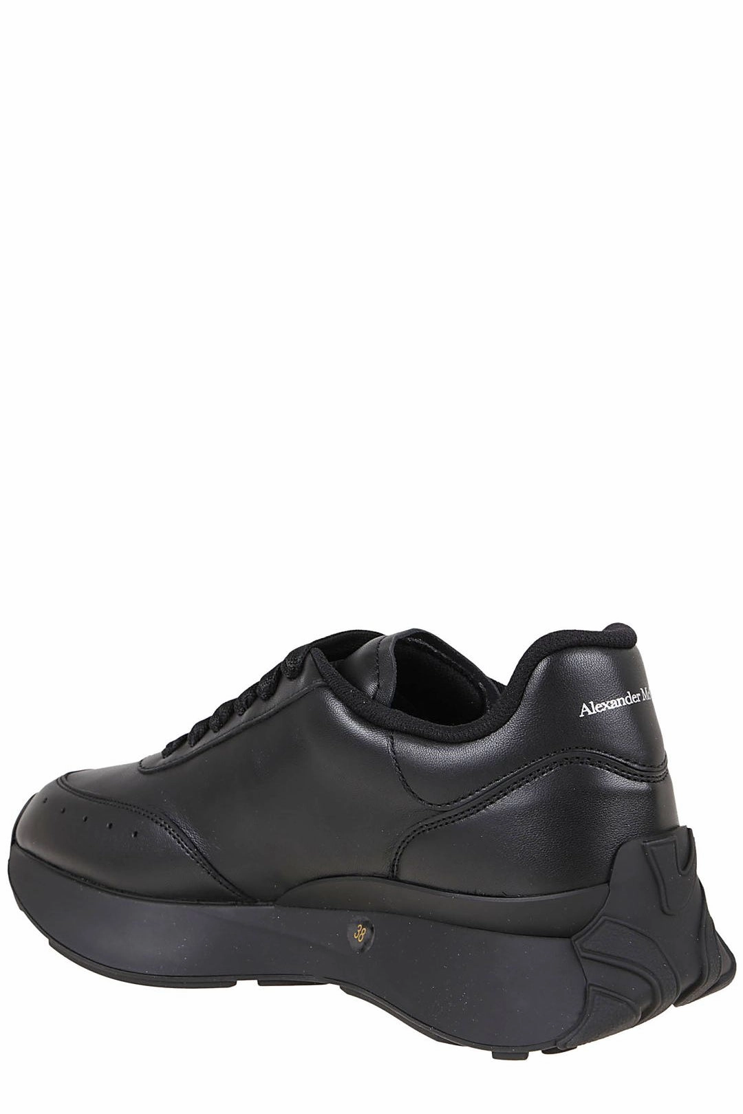 Feet Sneakers Alexander McQueen Logo Embossed Lace-Up Sneakers