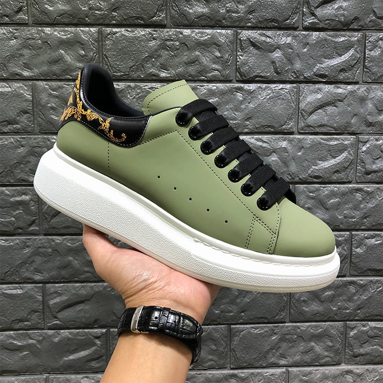 Asics Shoes Shoe Carnival ALISANDRO GRAMMY CHUNKY SOLE LEATHER UNISEX CASUAL SNEAKER IN GREEN