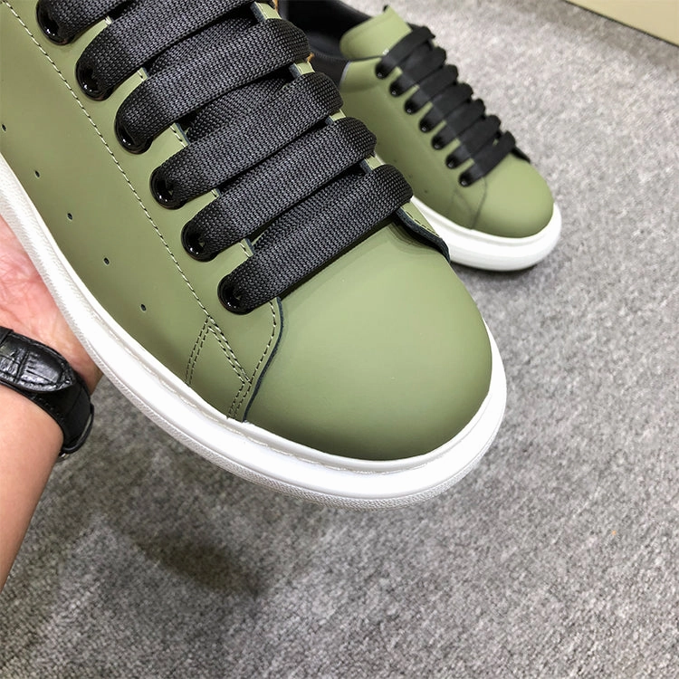 ALISANDRO GRAMMY CHUNKY SOLE LEATHER UNISEX CASUAL SNEAKER IN GREEN Asics Gel Venture 5 Running Shoes