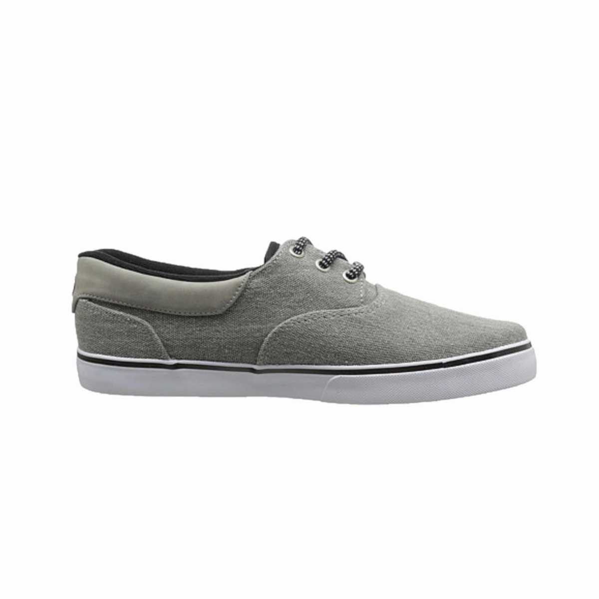 Style Flex Fast Performance CIRCA VALEOSE-GRB VALEO SE MN'S (Medium) Gray/Black Canvas Skate Shoes