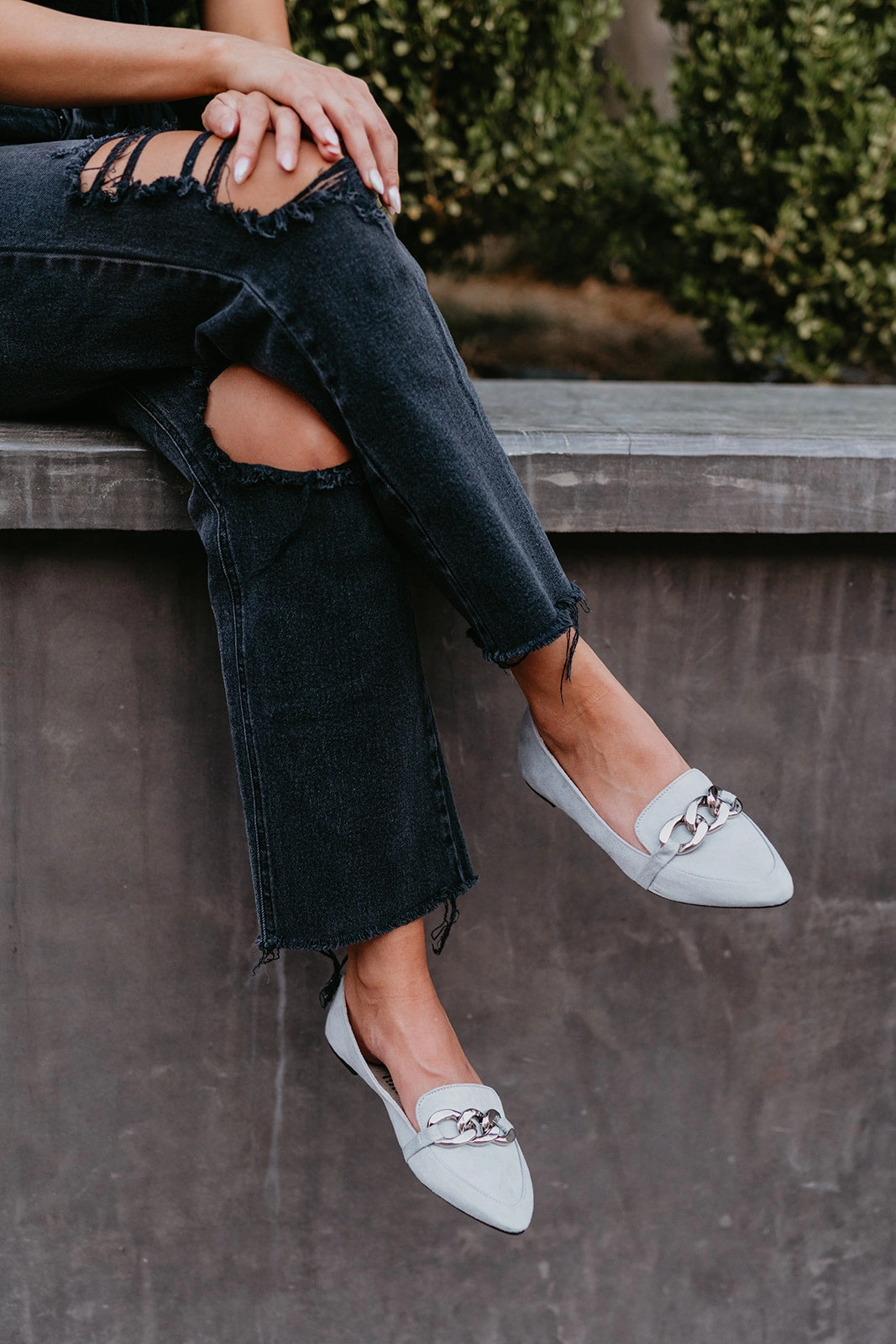 Frosted Sky Minimal Look