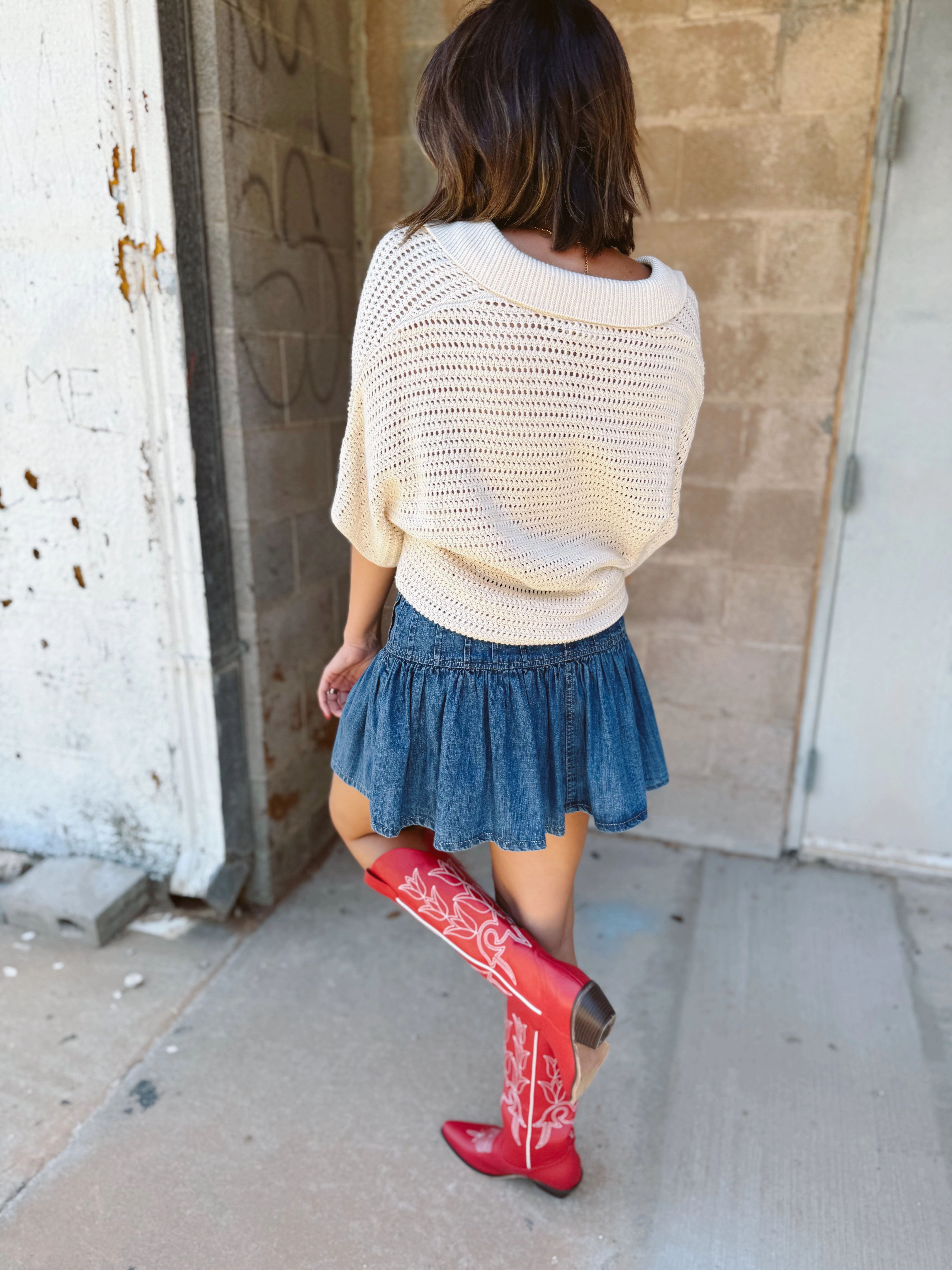 The Reba | Red Adidas Samba Vegan Shoes